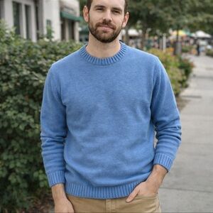 Blue Crewneck Sweater